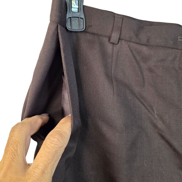 90s Pendleton Wool Plus Size 18 Trousers British Accents Corpcore Bossbabe New - Picture 2 of 9